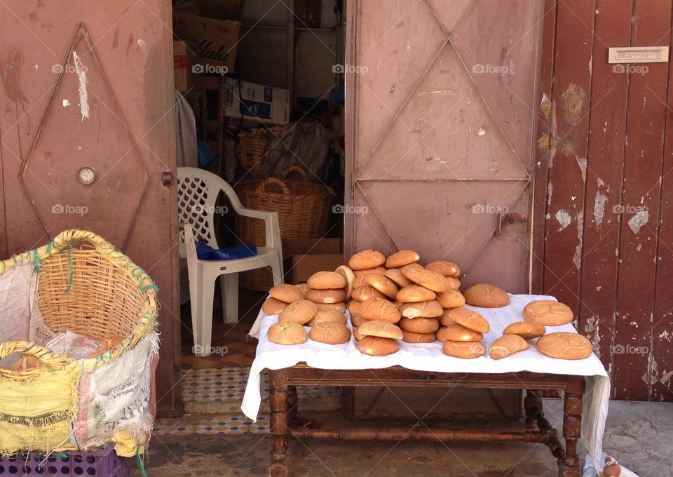 Fresh bread, Marrakech