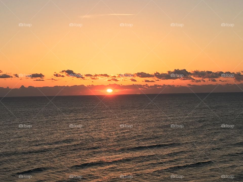 Sunrise in Satellite Beach, FL