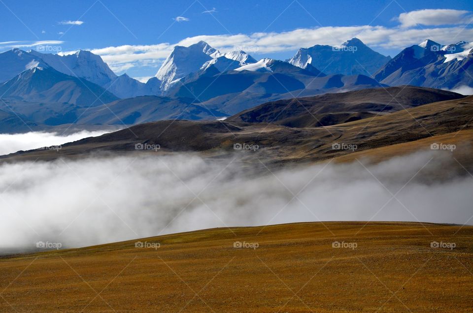 Mountain, Snow, No Person, Landscape, Travel