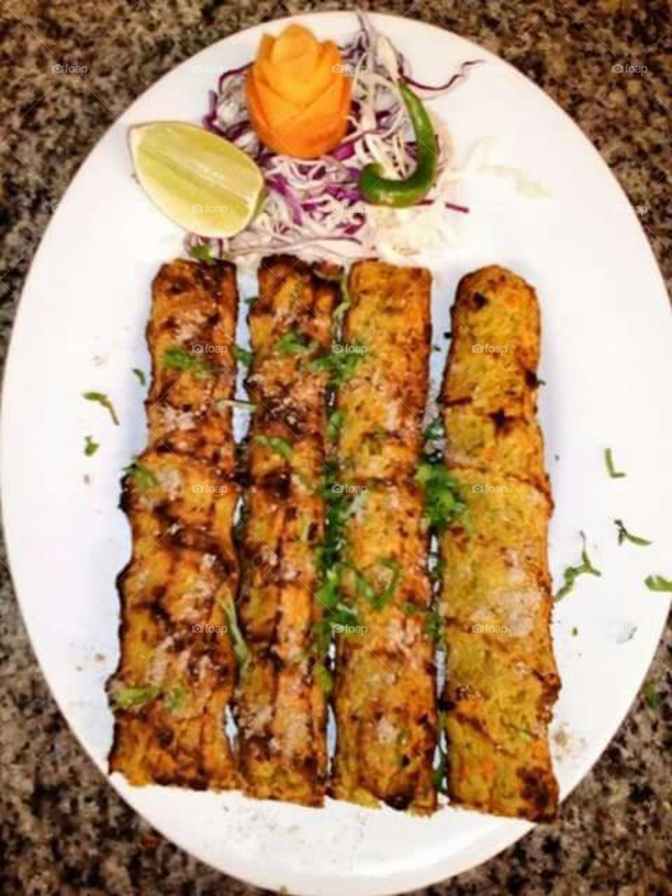 tandoori vej shike kabab