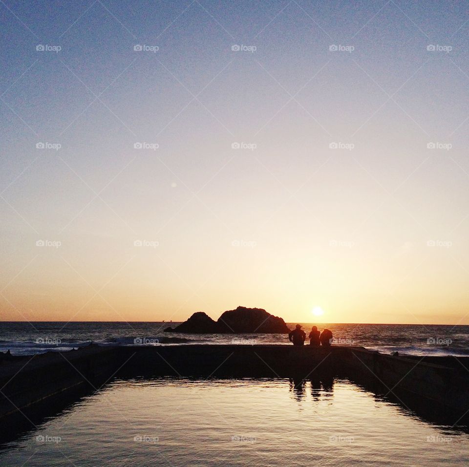 Sunset musings at Sutro. Someway it's a part of me, apart from me 