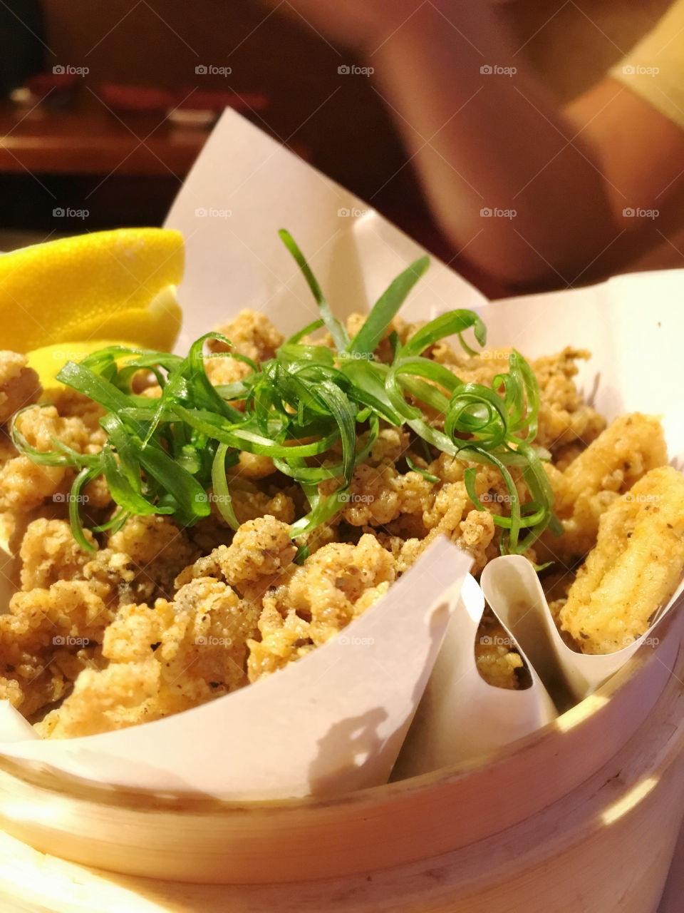 Fried calamari 