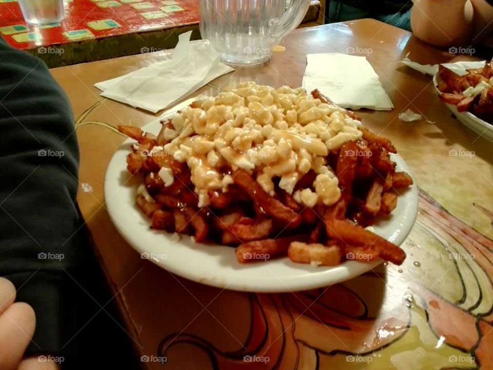 the best poutine of Canada in Montreal