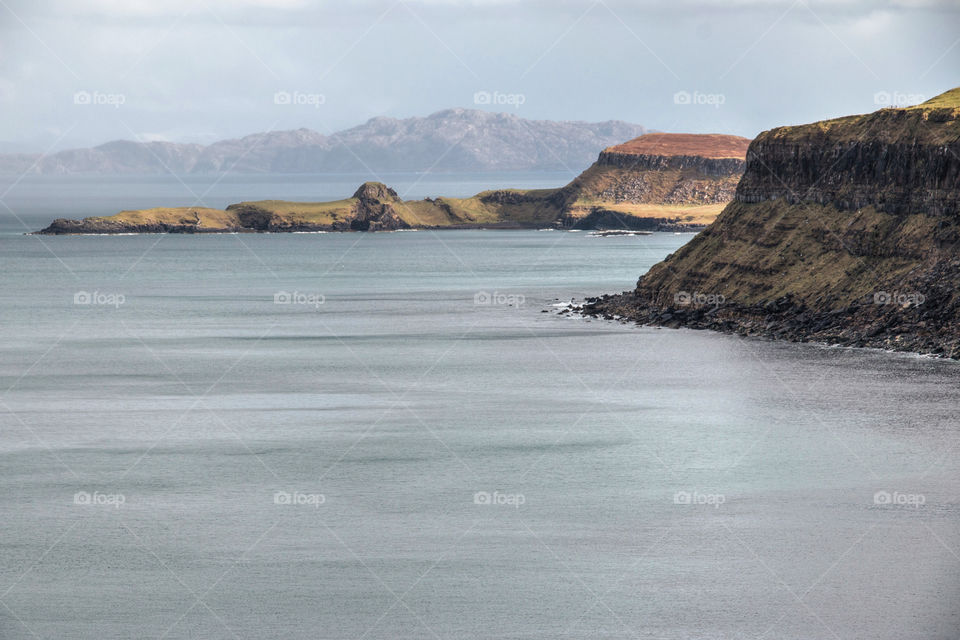 Coast of isle of Skye 