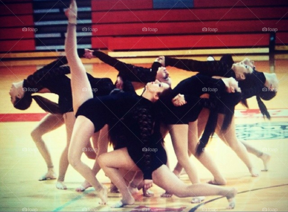 My daughter performing with her dance team. So proud.