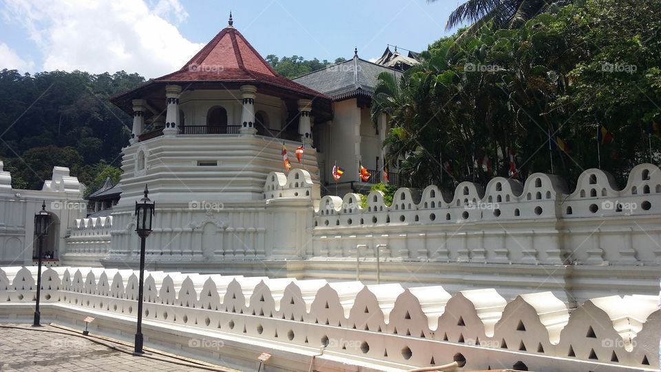 Temple of Tooth Relic Kandy Sri Lanka