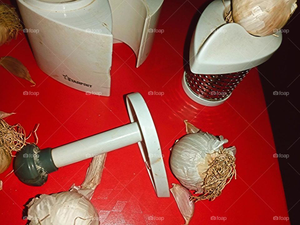 use of garlic