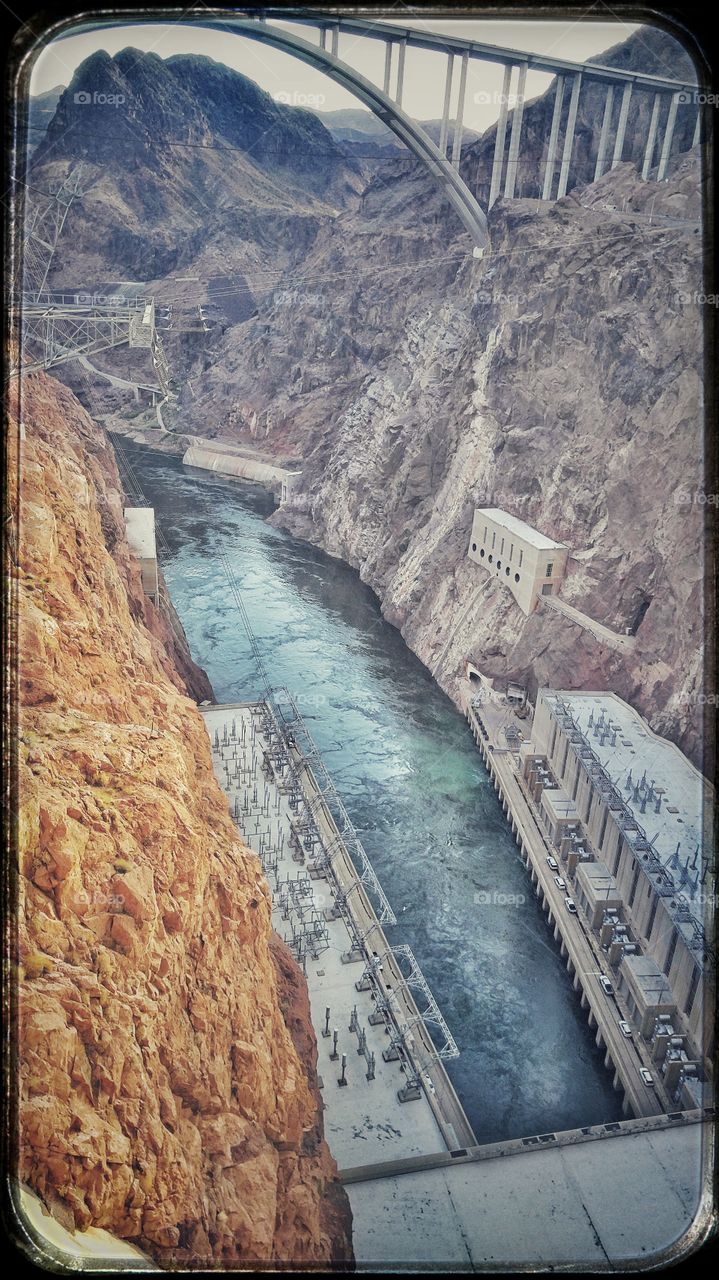 Hoover Dam view