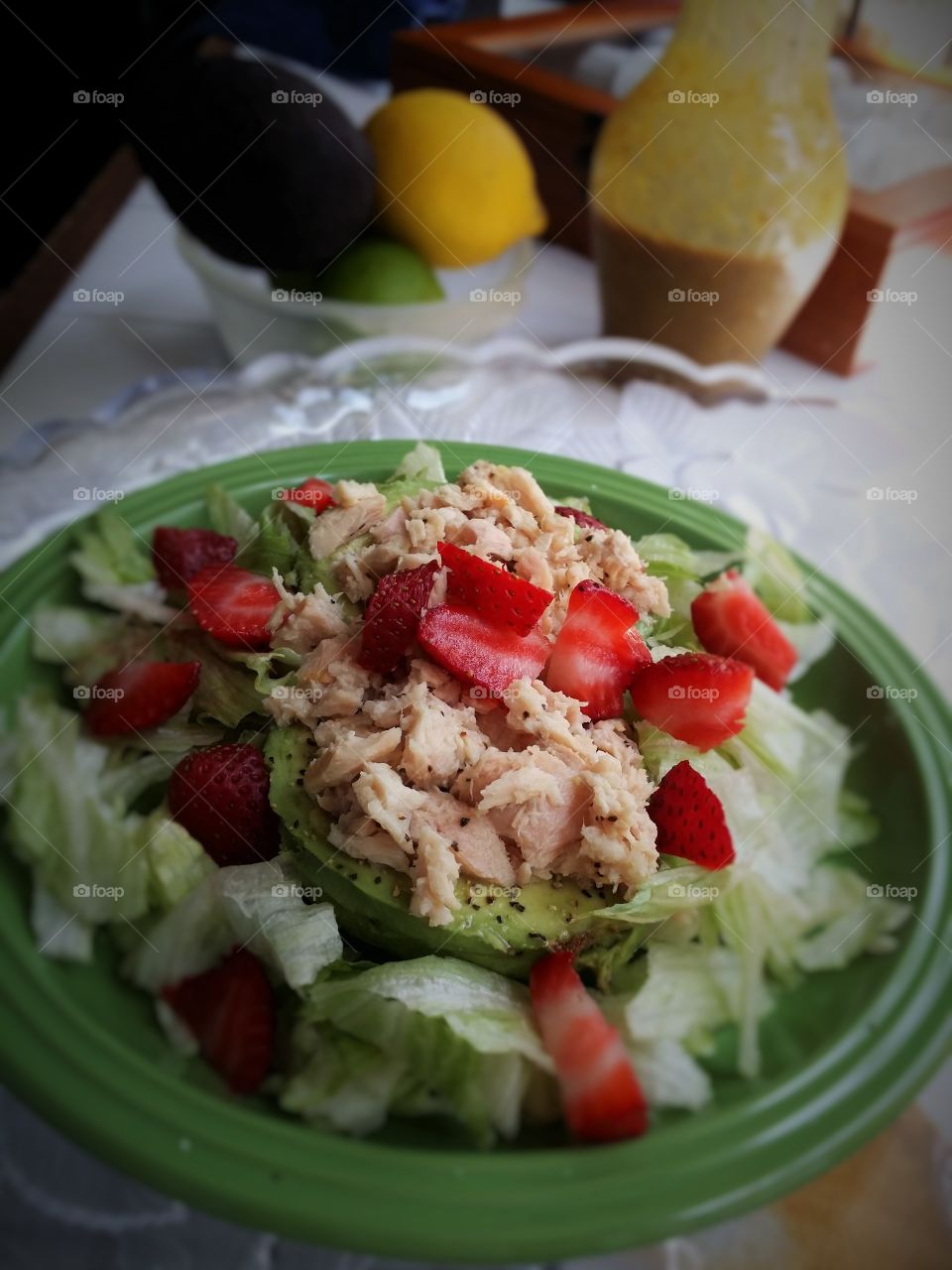 Strawberry Tuna Salad