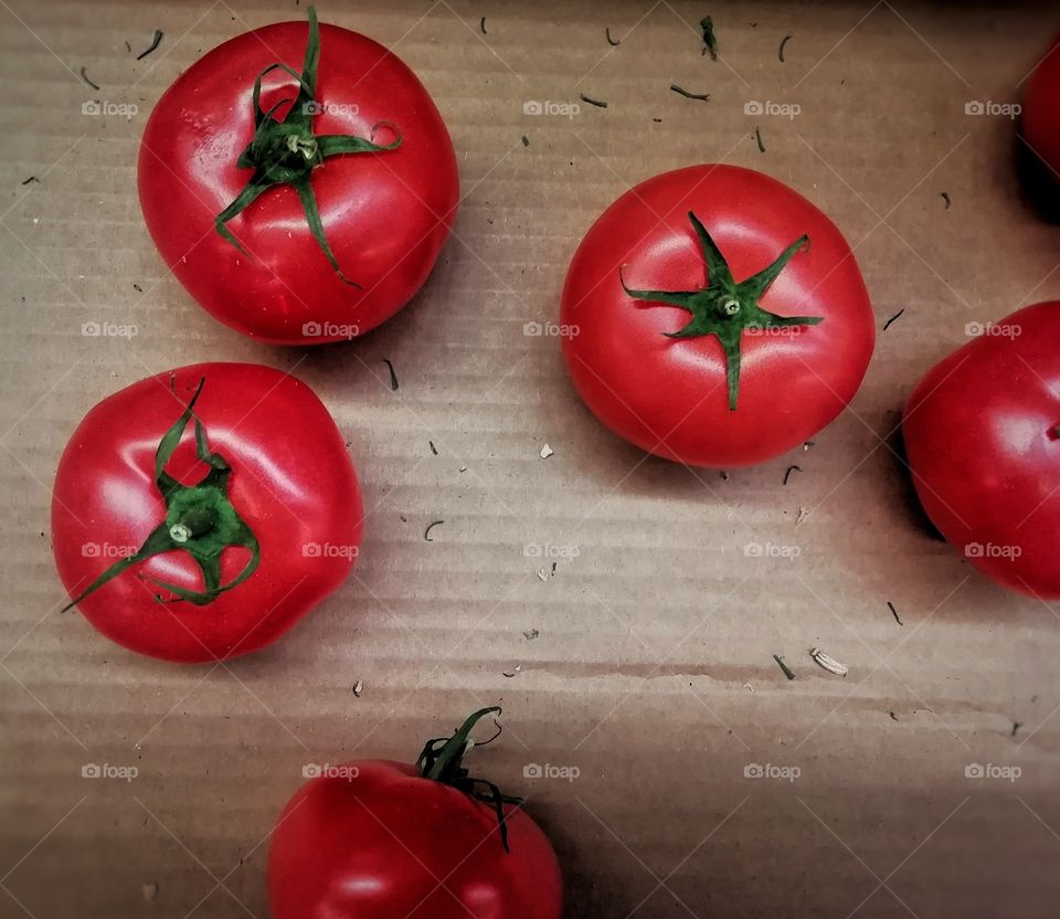 Juicy tomatoes...