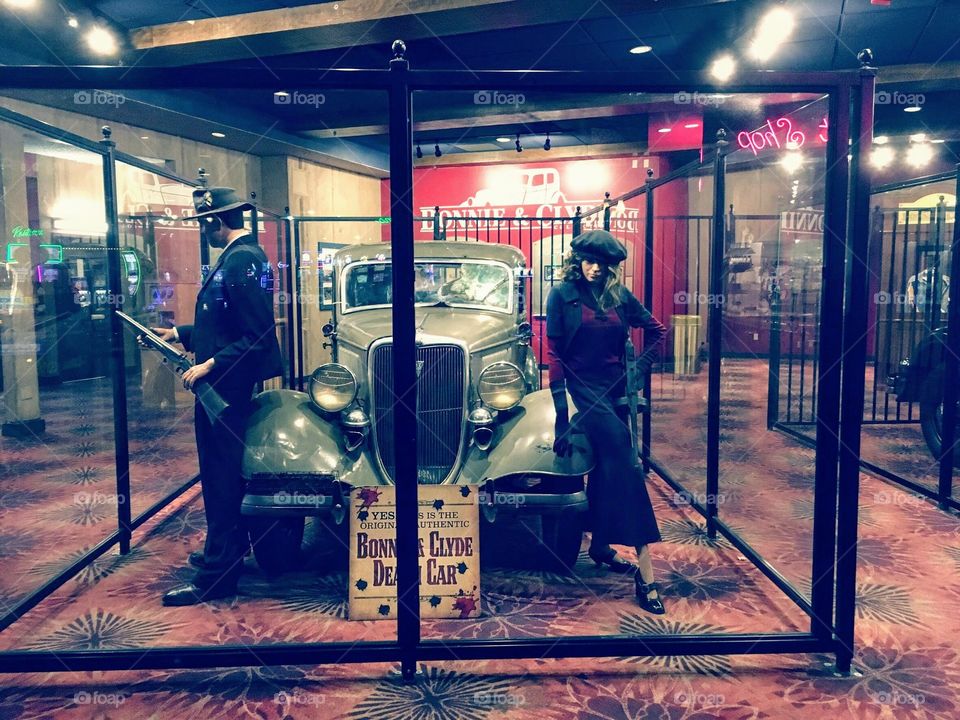 Bonnie & Clyde Death Car.