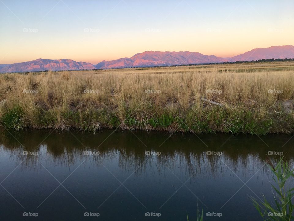 Lake, Water, Reflection, Landscape, Dawn