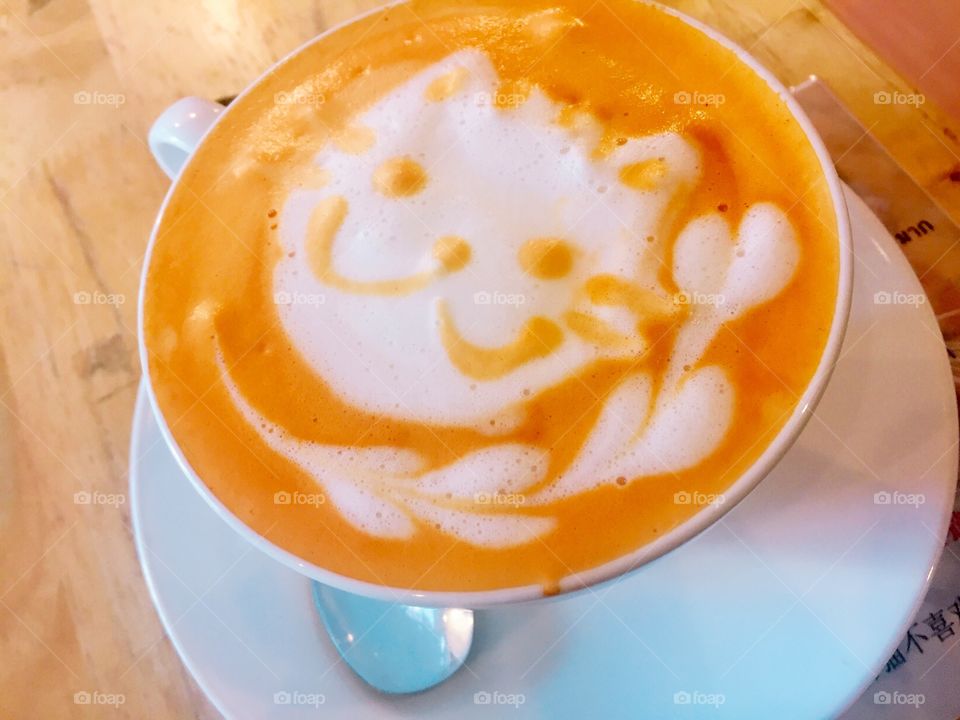 Smiling cat Tea 