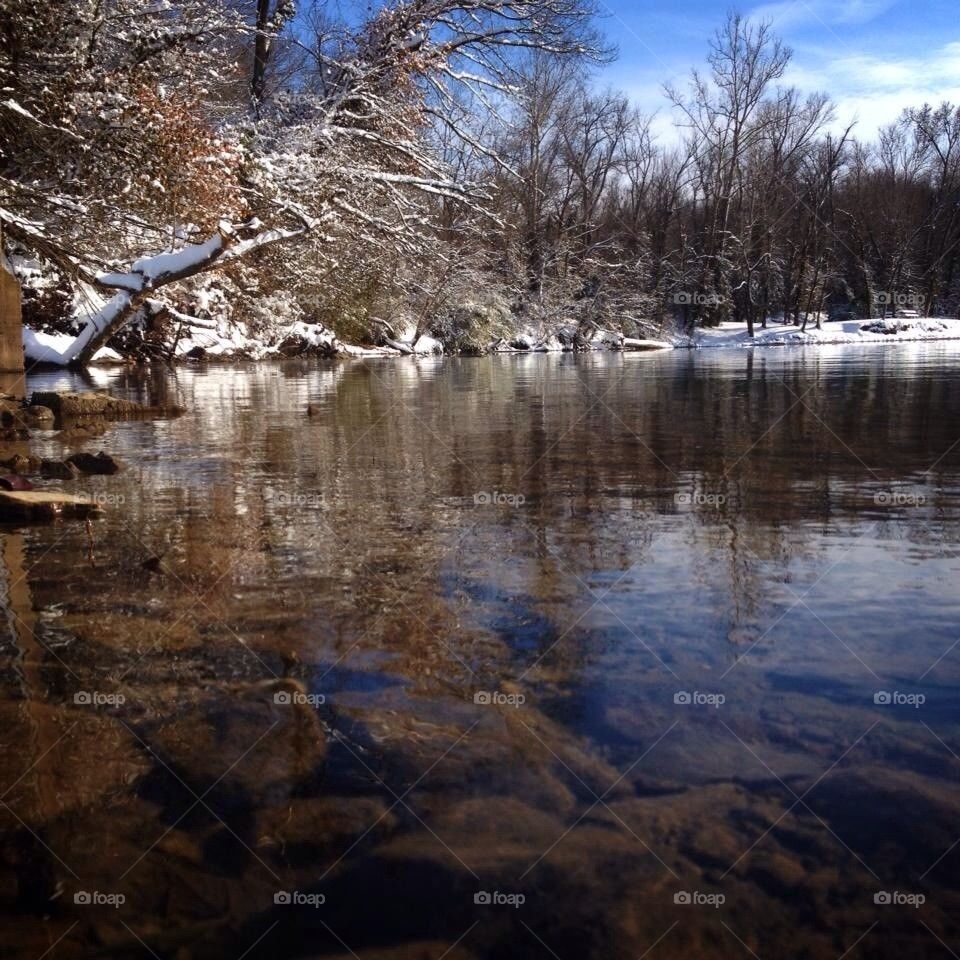 Winter river