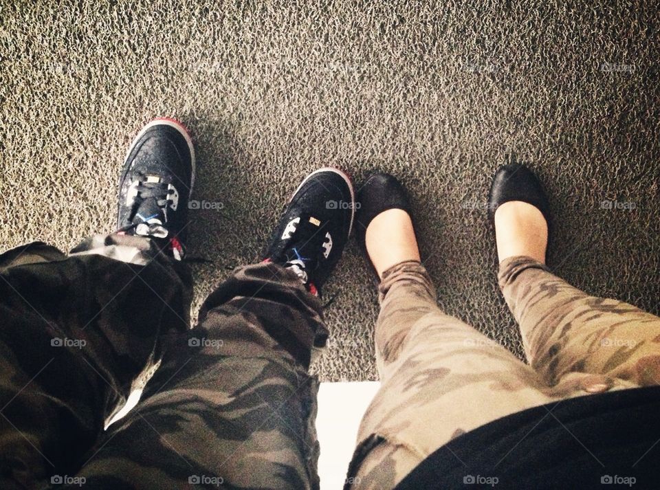 Camo couple.