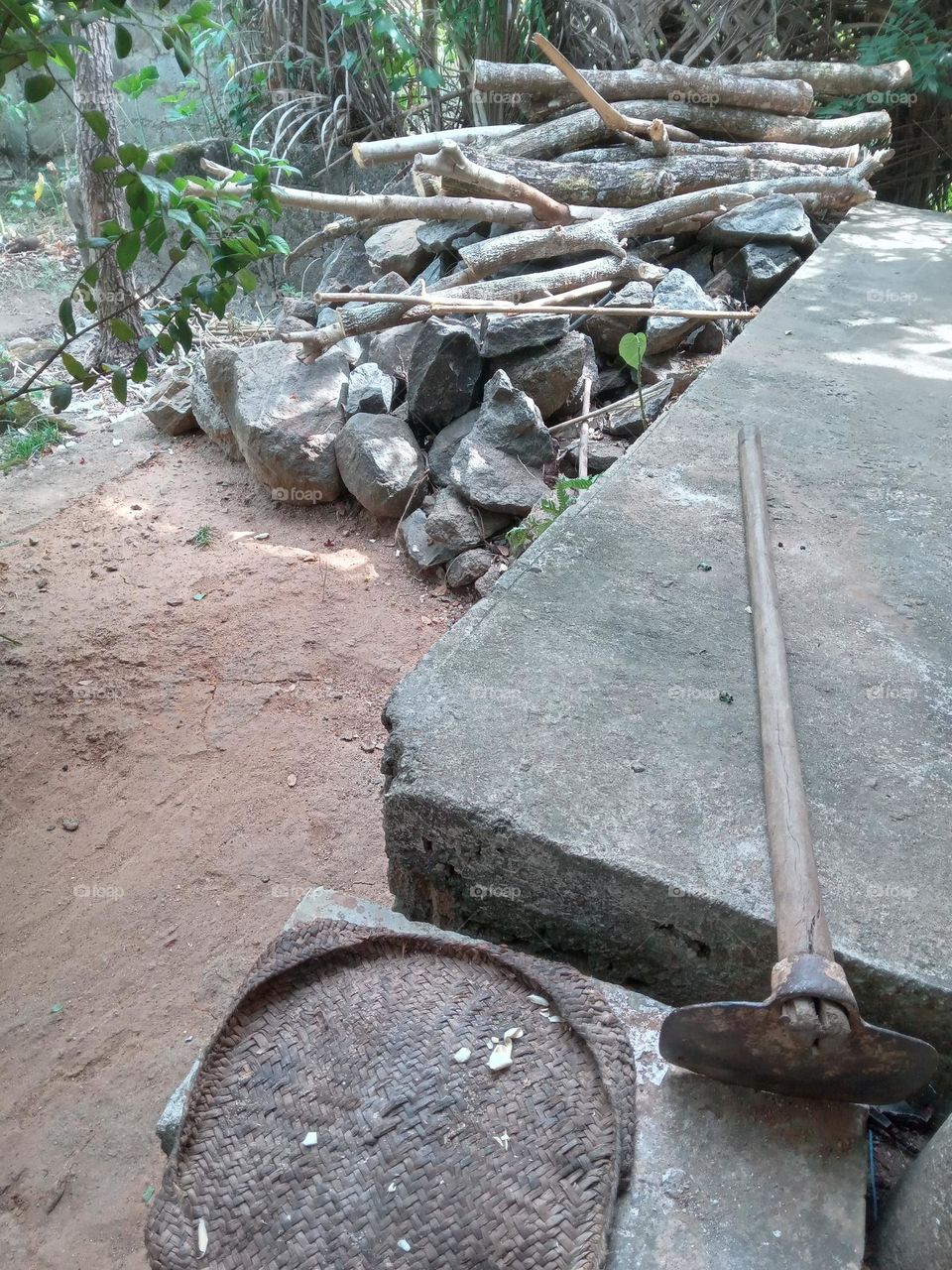 This is a hoe used by Sri Lankan farmers