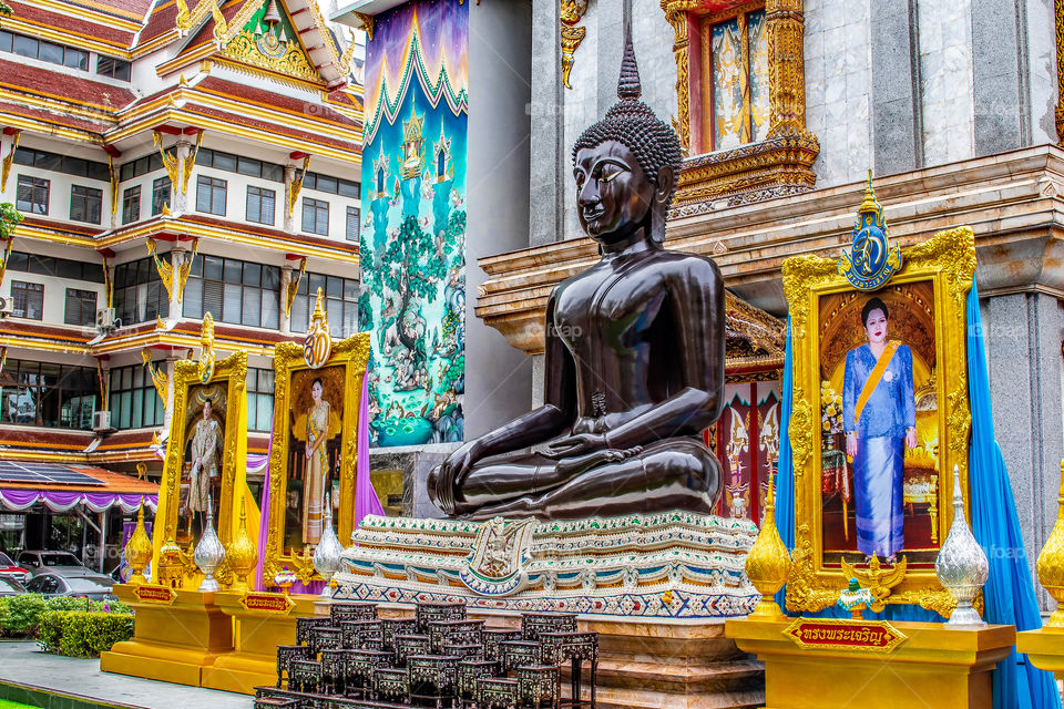 Buddha statue in Bangkok Thailand Southeast Asia