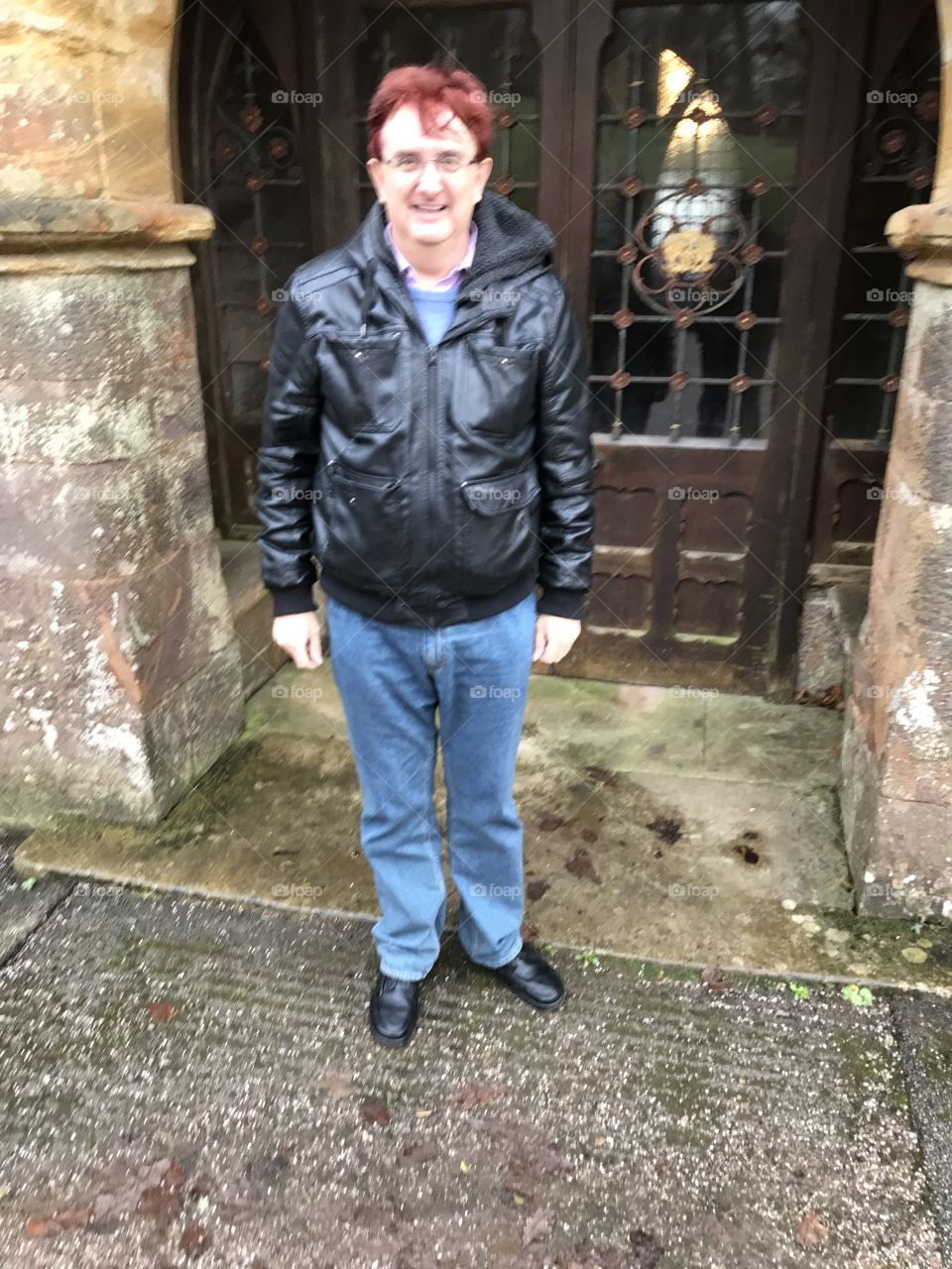 Me outside of Knightshayes court stately home.