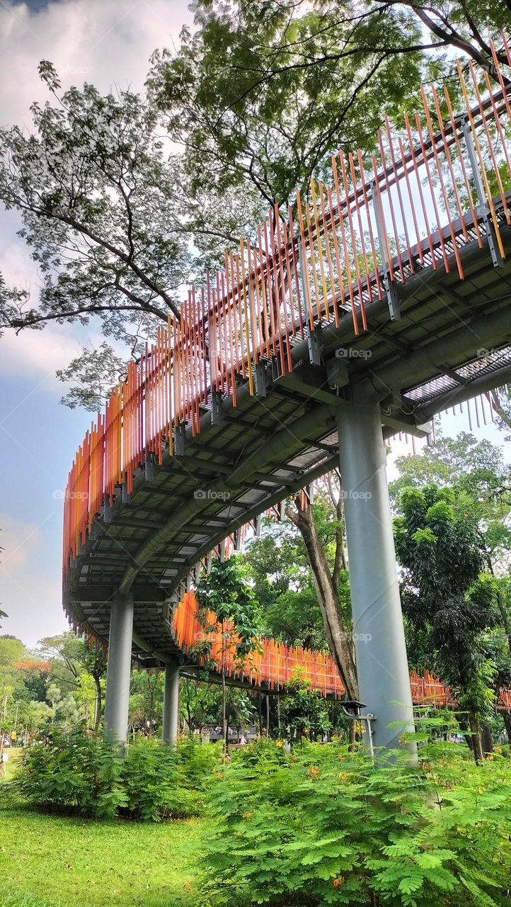 Circular like a snake