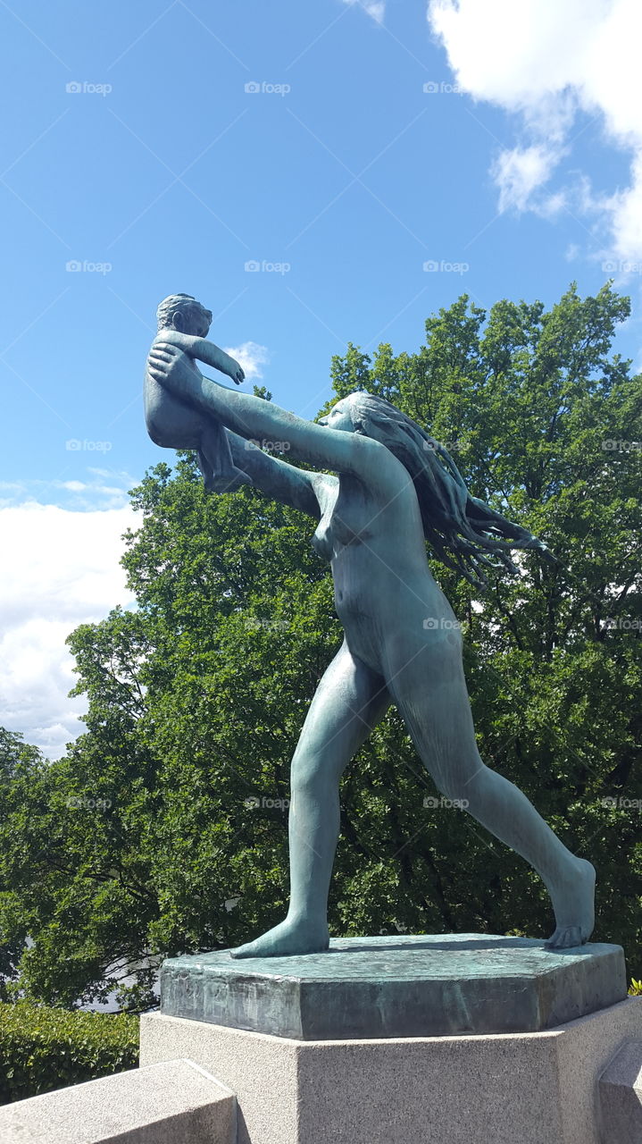 statue in vigelandsparken