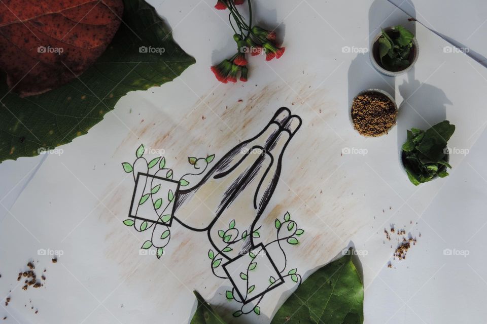 Thank you nature, for offering us instruments and inspirationsnand for letting us reciprocate by honoring your art!