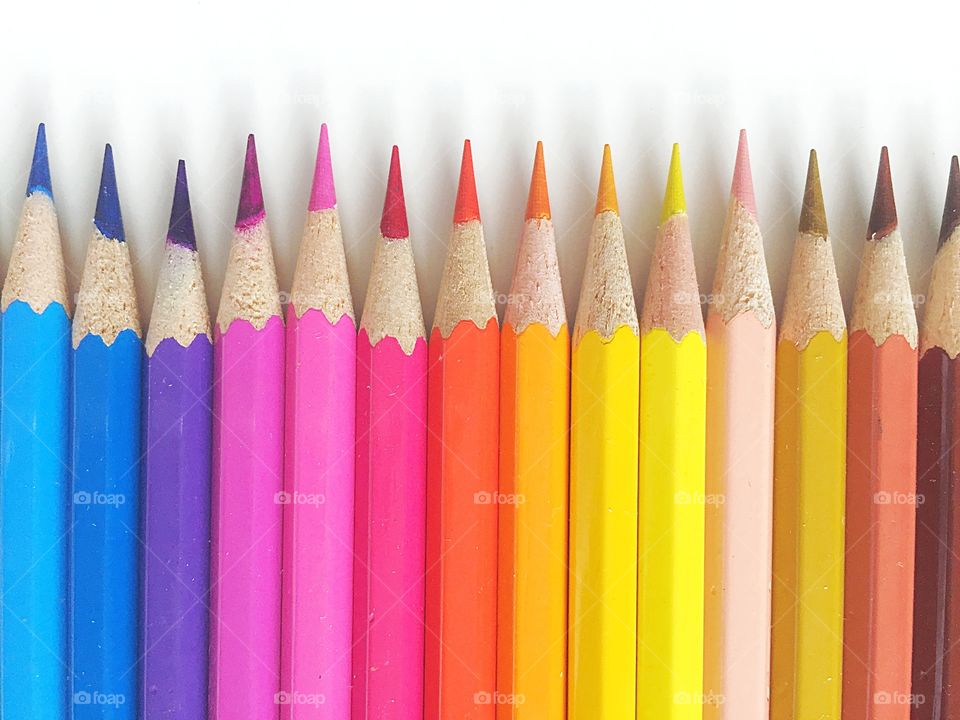 Pencil colors