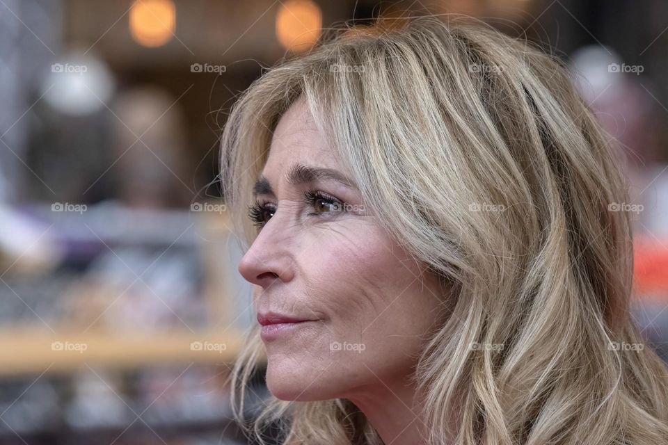 Wendy Van Dijk At The Huishoudbeurs Exhibition At Amsterdam The Netherlands 18-2-2023