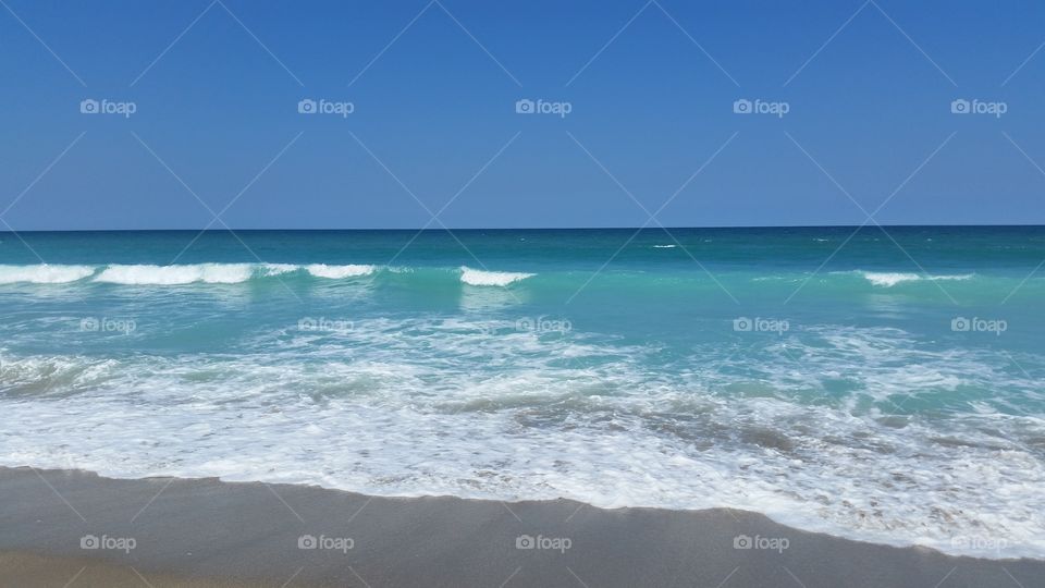 Beautiful Surf. Nature's canvas