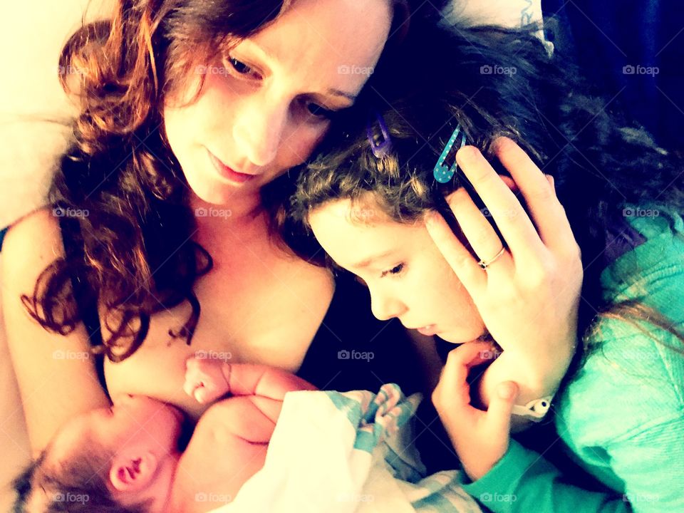 Mother with her child