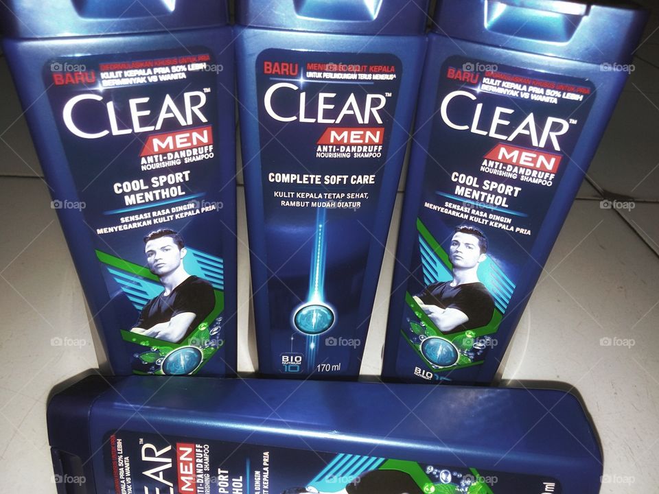 the type of Clear shampoo I use