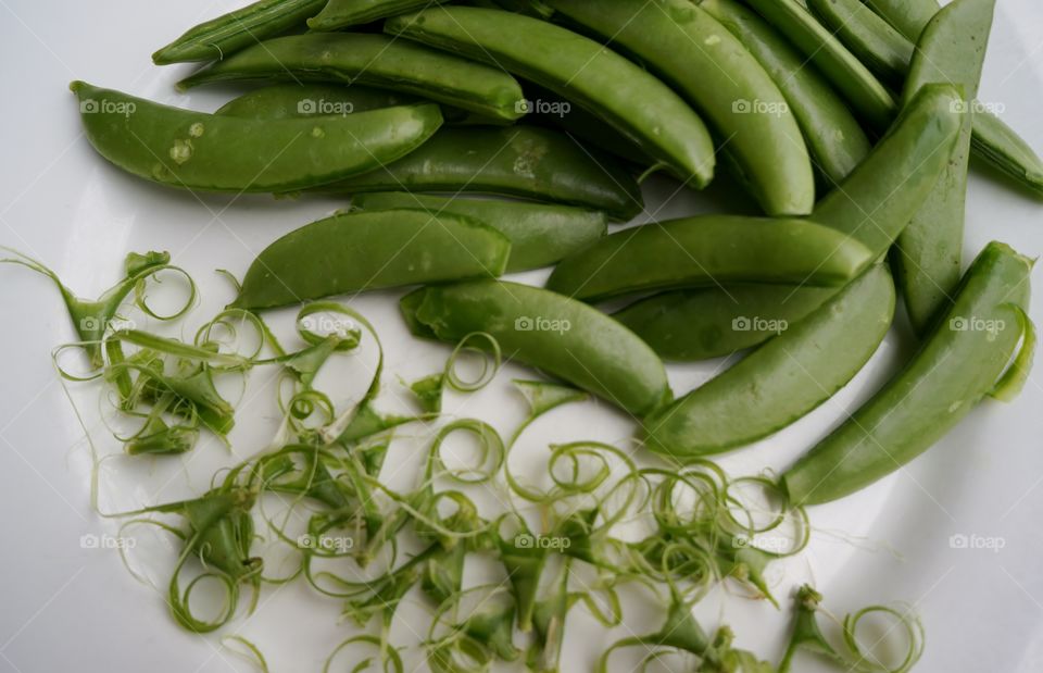 Food. Fresh Summer Peas