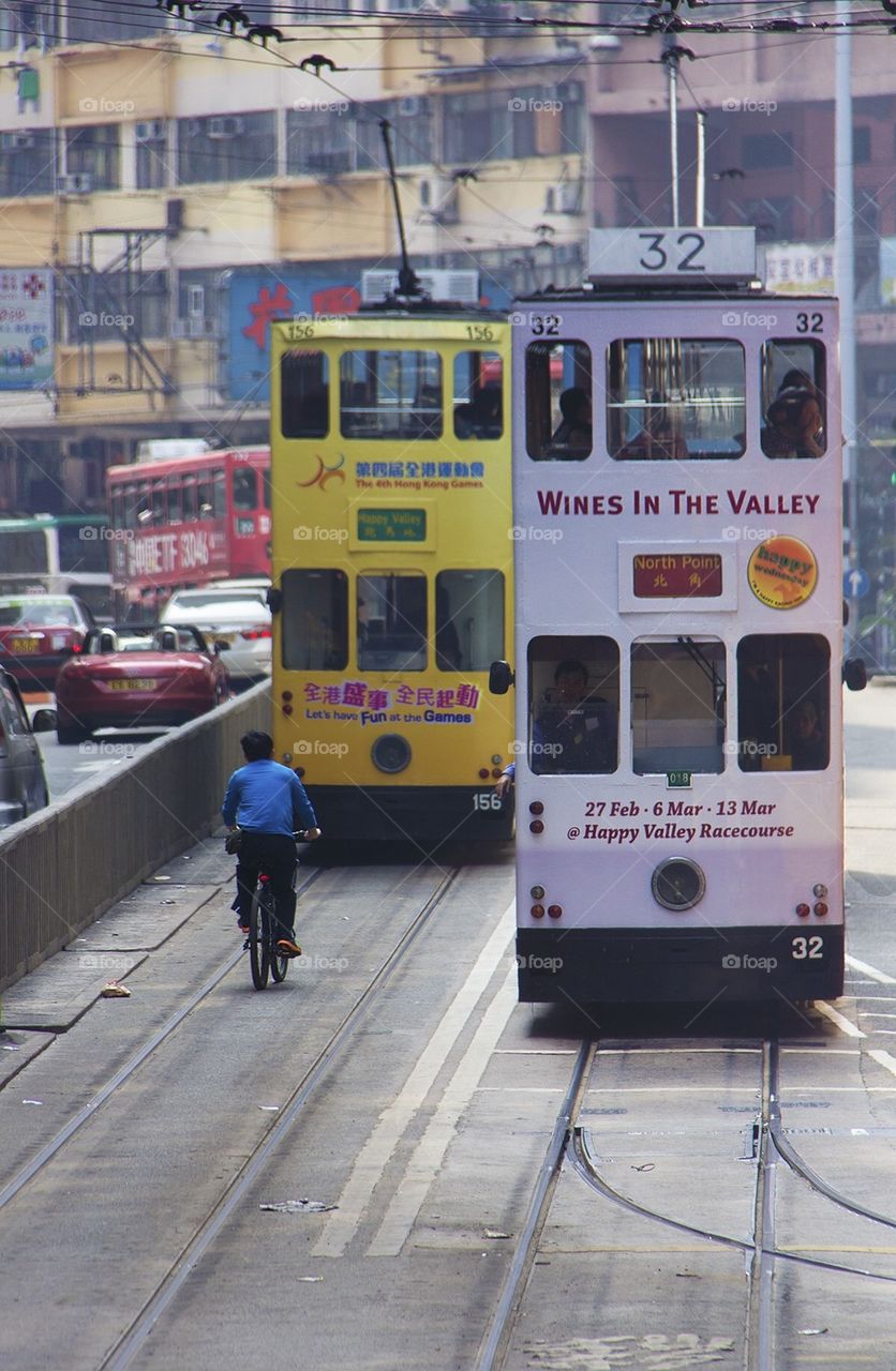 Chasing trams