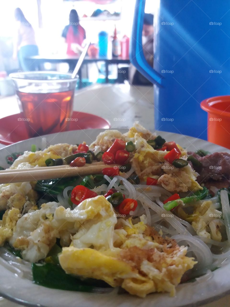 Mie Kuah Telur Medan