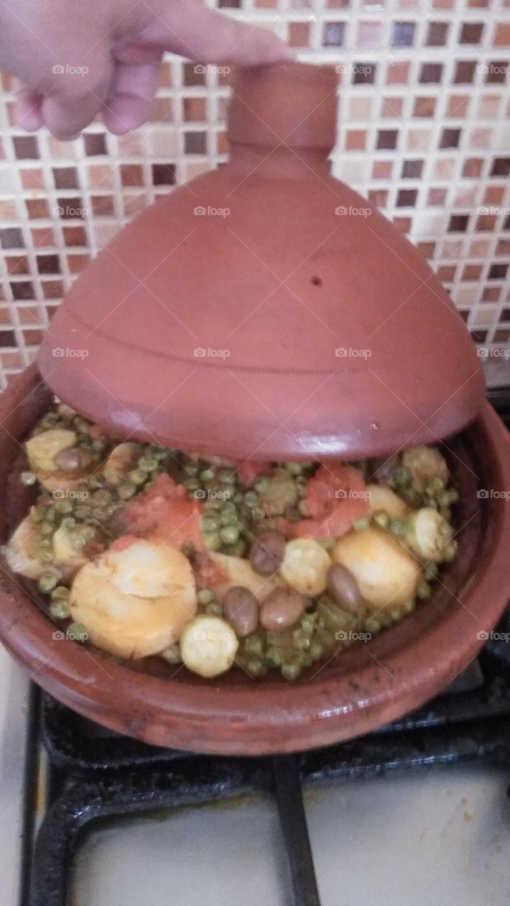 Moroccan tajine.