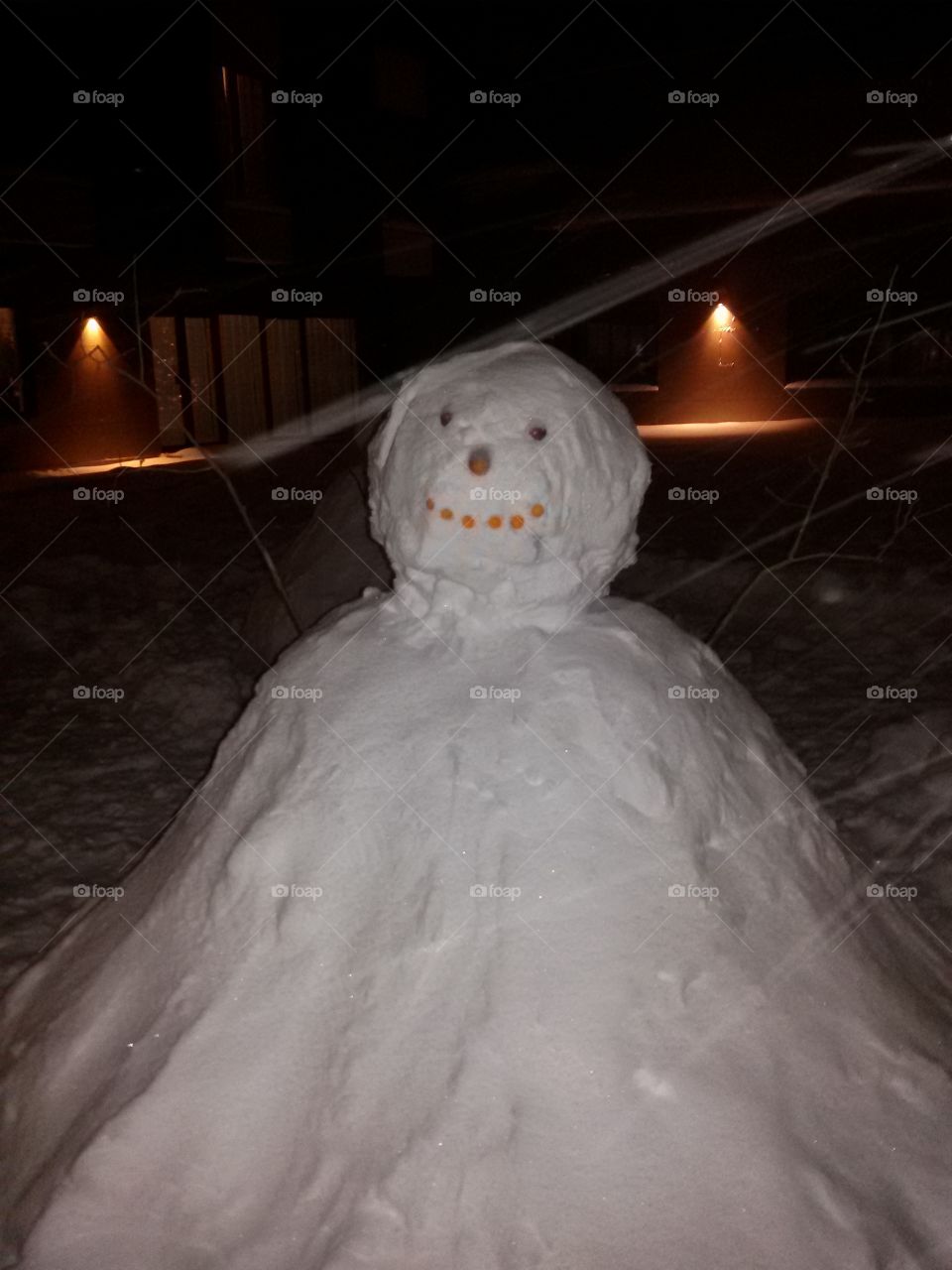 big snowman