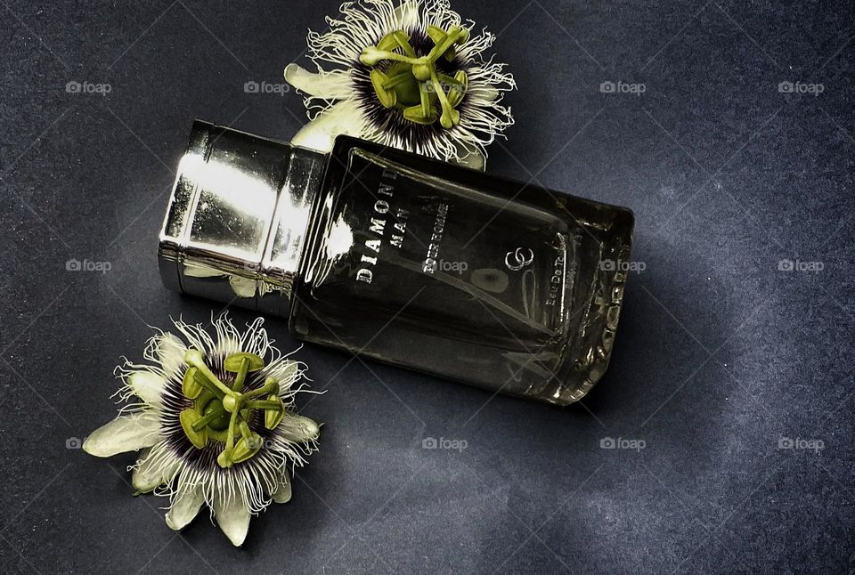 Diamond - man scent - beauty products with flowers