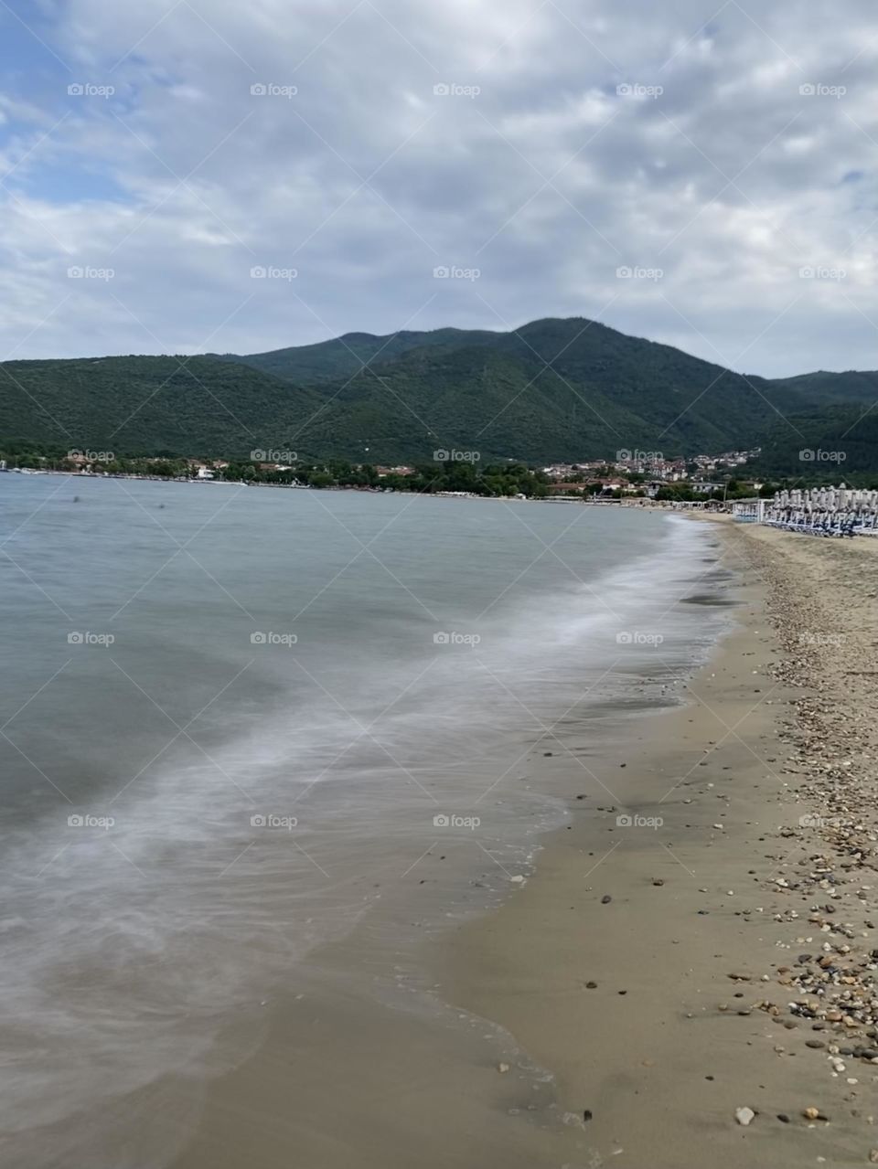 Sea and beach in Greece