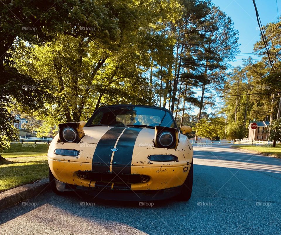 The car as a friend gives me joy. I love the scratches on my car. it's memories