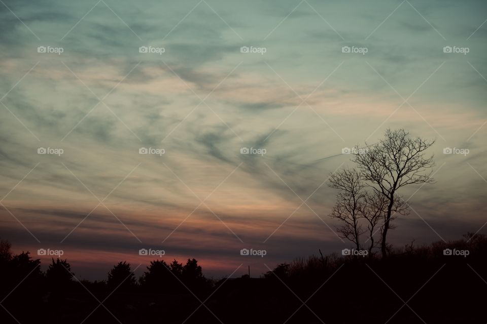 Sunset at Hammonasset State Park 