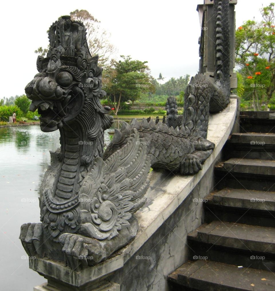 Dragon Sculpture of Bali 