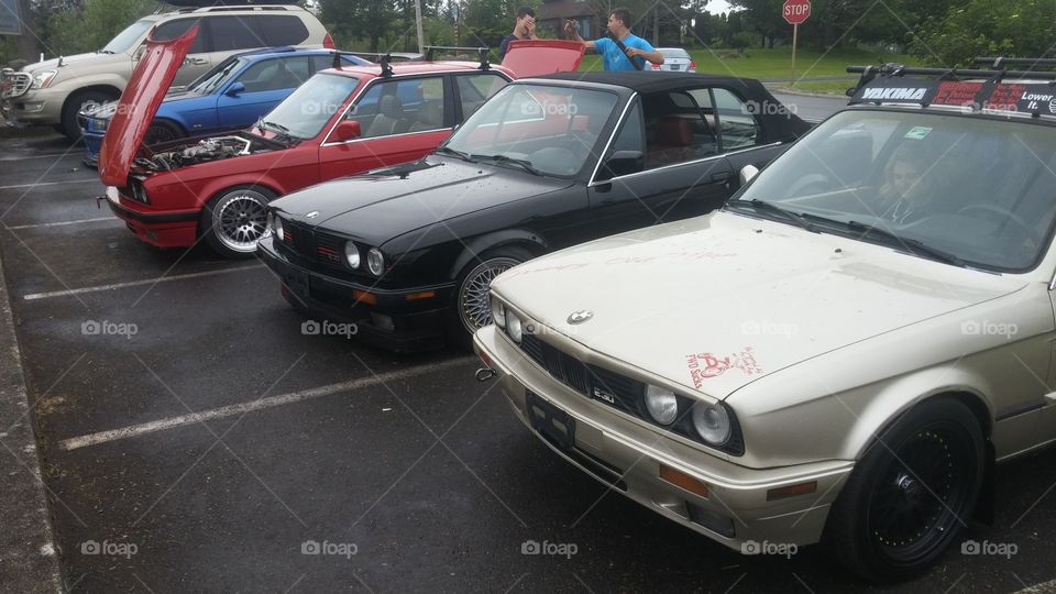 Side shot of the E30