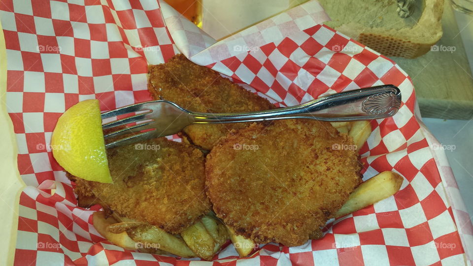 Breaded catfish