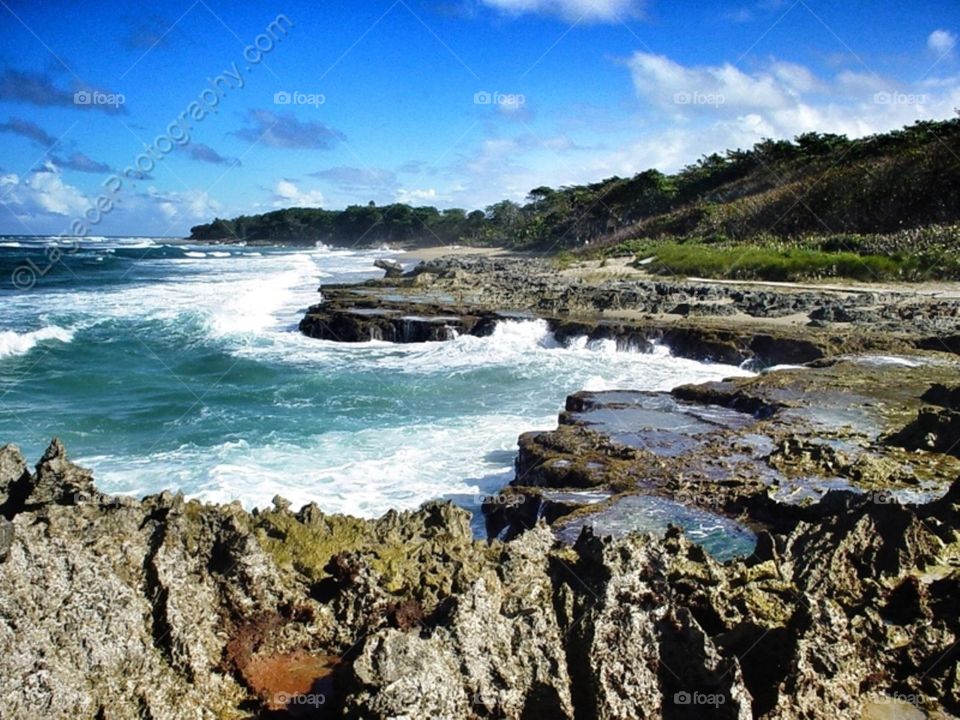 Water, Landscape, Seashore, Rock, Sea