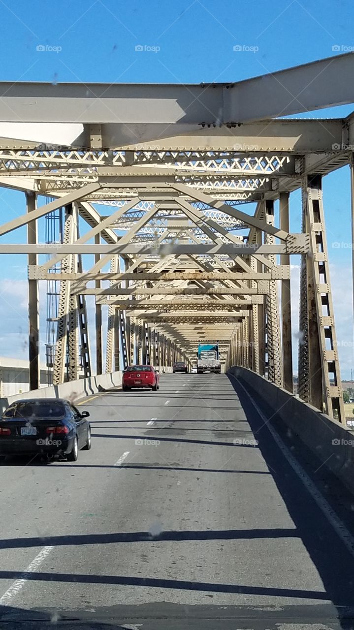 Columbia River bridge