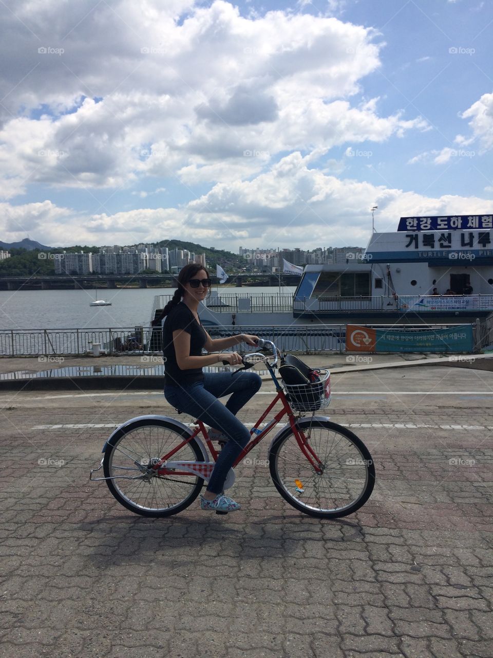 Bike ride in Seoul