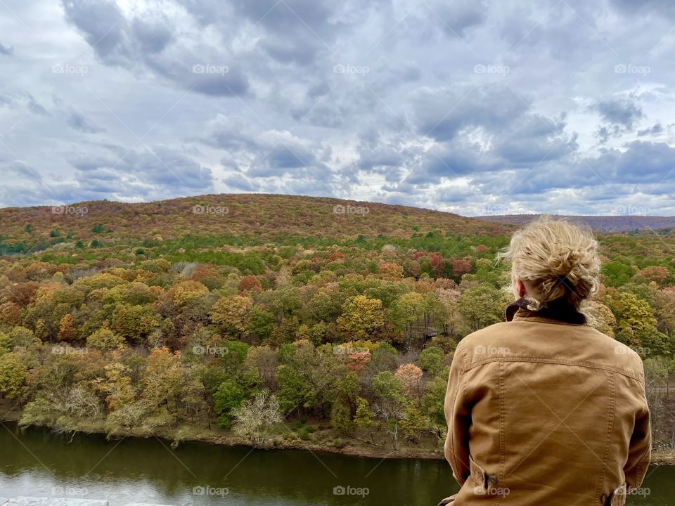 Nature, scenic Vista New York State mountains river