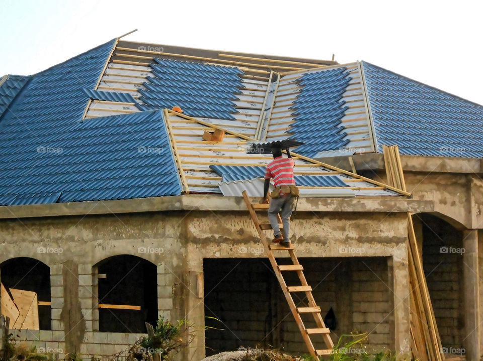 Roofing In Progress
