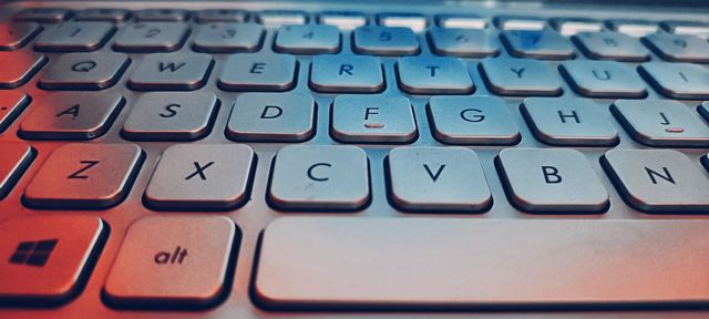 Keyboard closeup