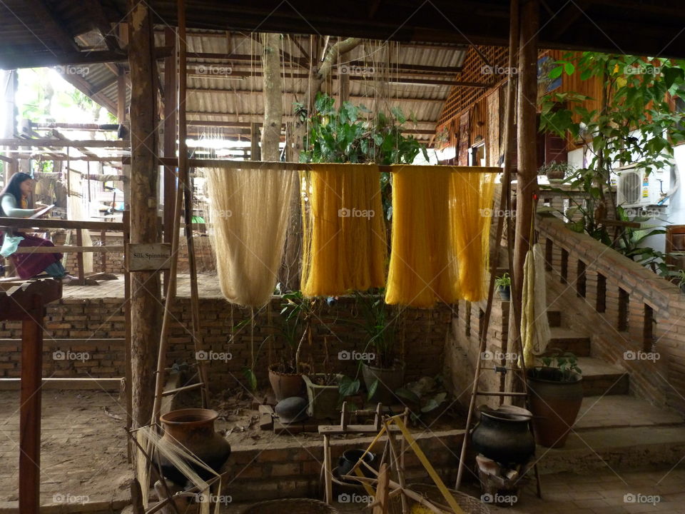 Weavers room