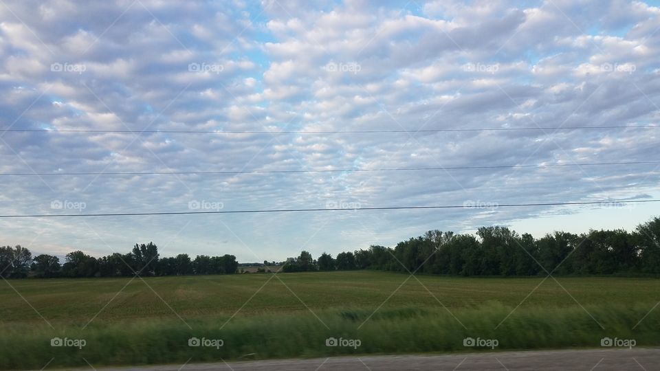 Early morning clouds